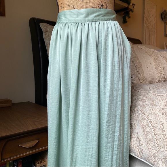 Sparkle & Fade Dresses & Skirts - Sea Foam/Mint Maxi Dress With Side Slits *5 for 15